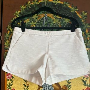 LILLY PULITZER WHITE SHORTS